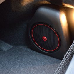 2013 Dodge Charger AWD interior trunk subwoofer