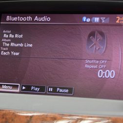 2013 Infinity JX35 tech bluetooth audio