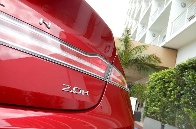 2013 Lincoln MKZ Hybrid exterior rear macro