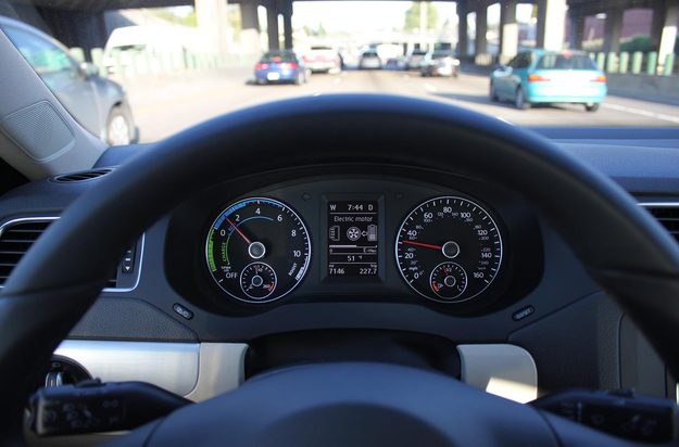 2013 volkswagen jetta hybrid sel interior instrument cluster