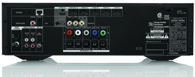 AVR 1610 in back