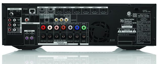 AVR 1710 in back