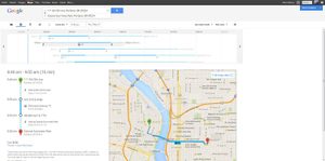 Google conquers cartography public transportation view screenshot