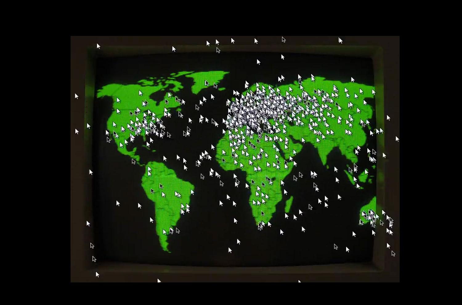 Is the cursor dead the making of do not touch video screen shot