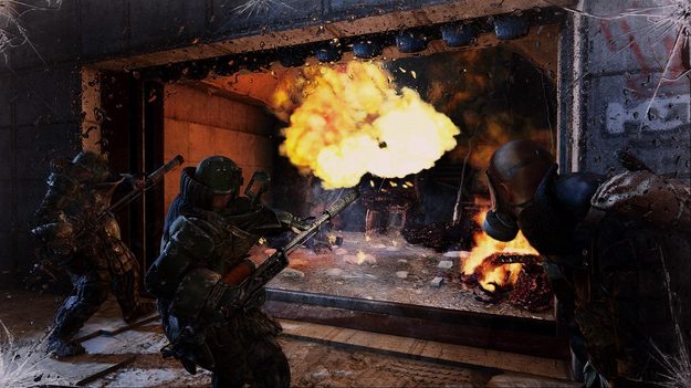 Metro Last Light: Flame thrower