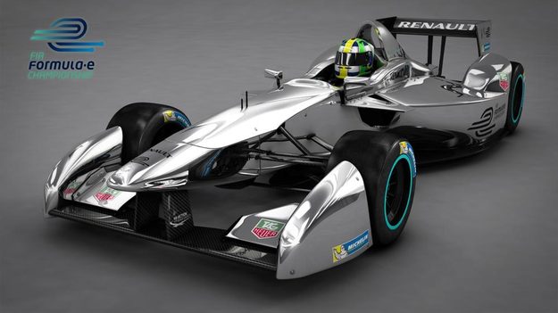 Renault Formula E car front