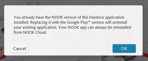Nook GP Update - Replace Apps
