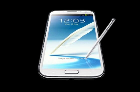 Samsung Galaxy Note II Taking Notes Stylus