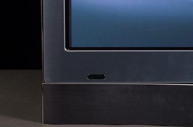 Samsung PN60F8500 Plasma TV bottom left macro