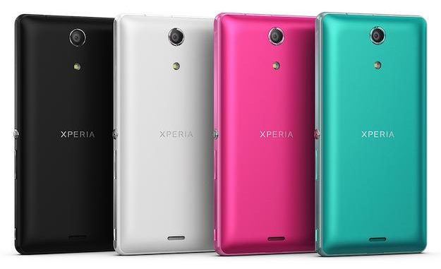 Sony Xperia ZR Colors