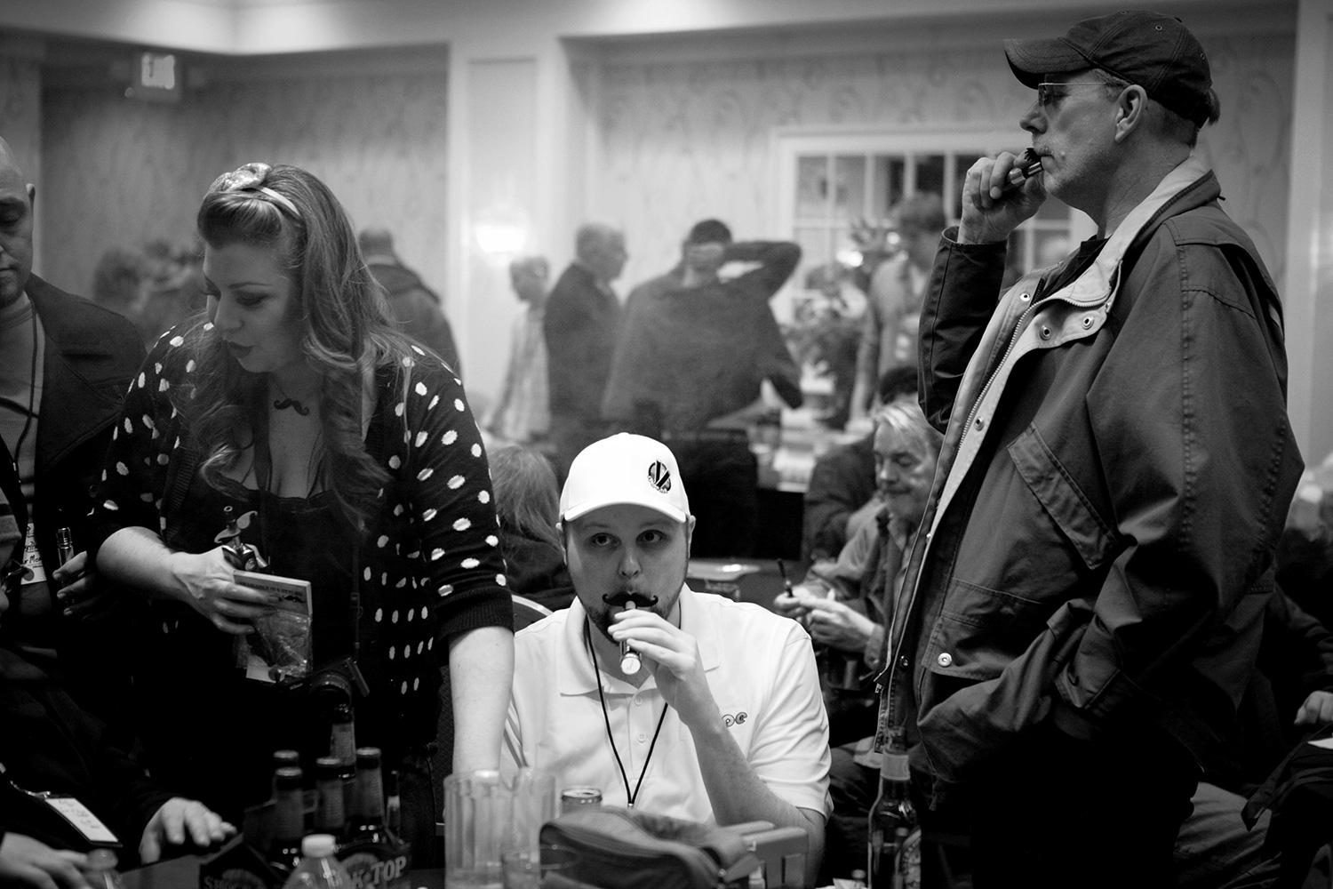 Vapefest 2013 Attendees BW