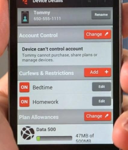 Zact Parental Control