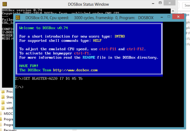 dosbox