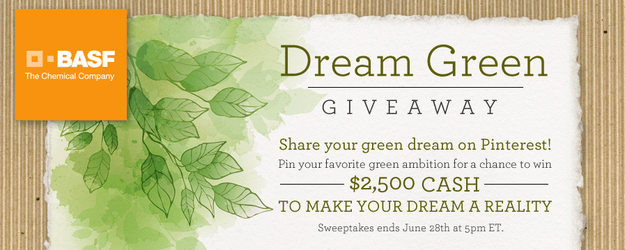 dream green giveaway