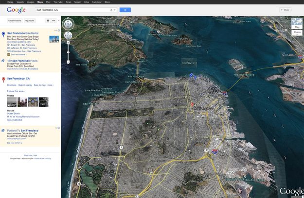 New Google Maps