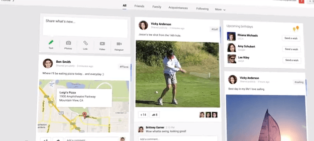 google plus layout io