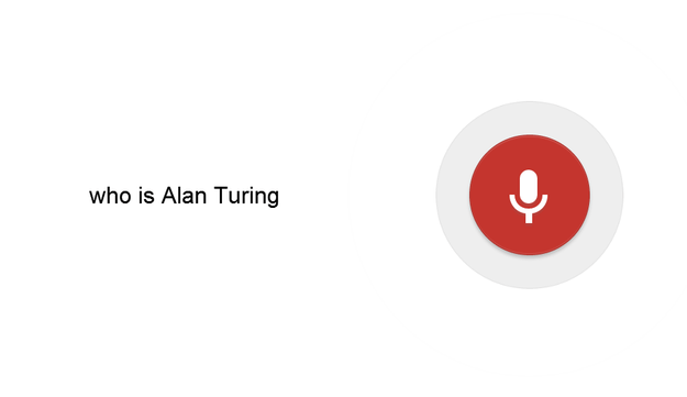 google voice search who is alan turing