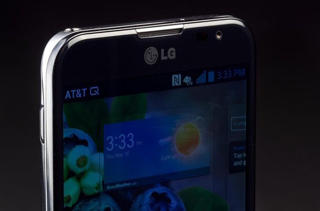 lg optimus g pro black screen macro angle