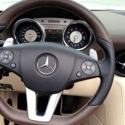 mercedes_benz sls amg roadster interior sterring wheel