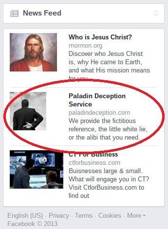 paladin lie for hire facebook ad
