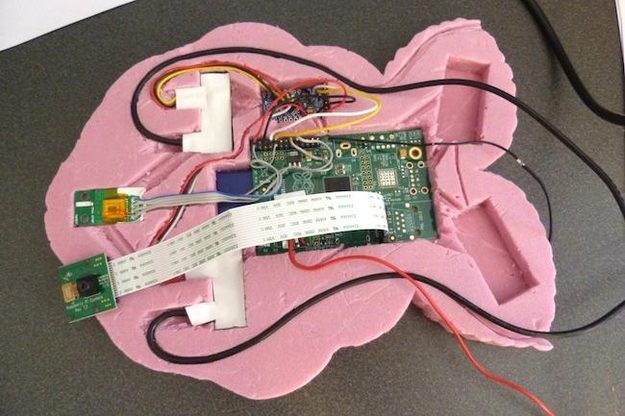 raspberry pi casing with camera