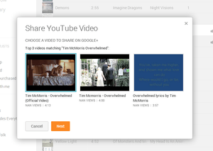 all access share youtube video