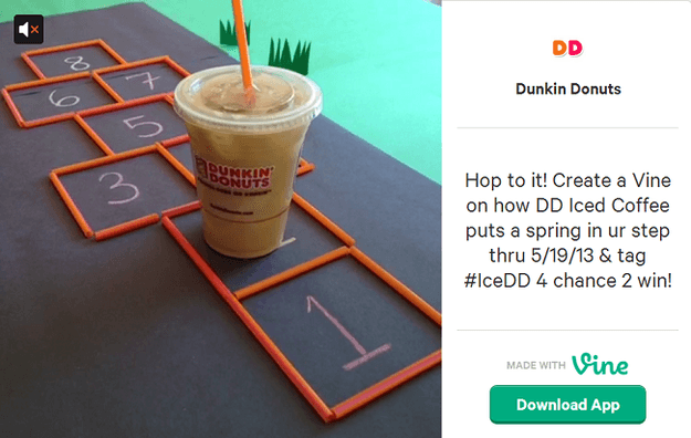 vine dunkin donuts