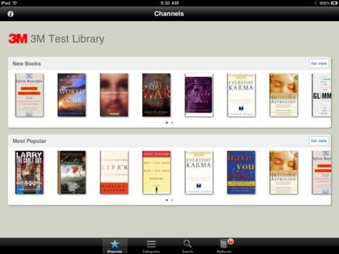 3M eBook Lending App for iPad
