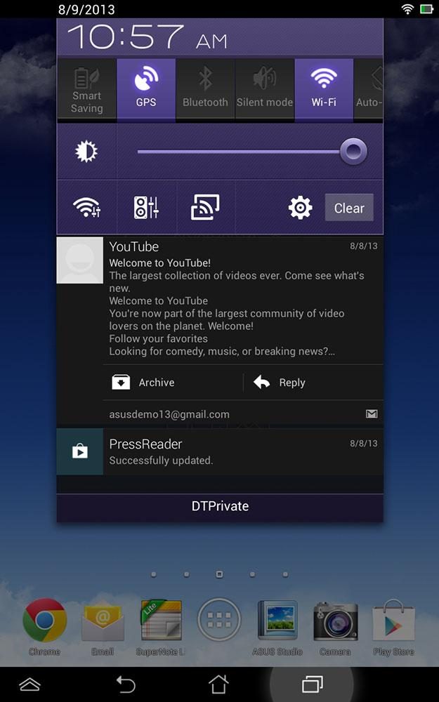 ASUS MemoPad HD7 screenshot 4