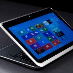 Dell XPS 12 front angle folded