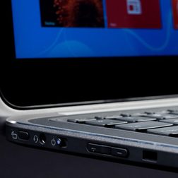 Dell XPS 12 left side controls