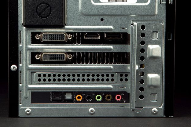 Dell XPS 8700 Desktop back graphics cards