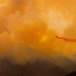 Fighting Wildfires in Santa Barbara, CA (Vincent Laforet Wildfires Aerial 02)