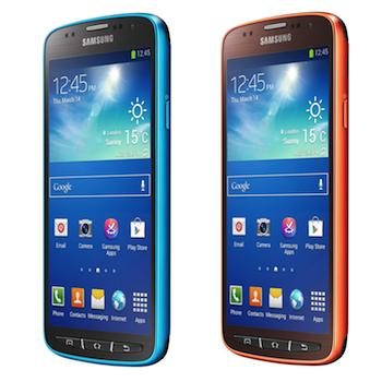 Galaxy S4 Active Blue Orange