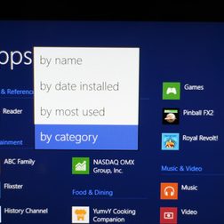 windows 8 1 preview review all apps view categories