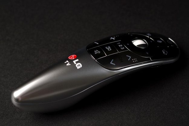 LG 55LA8600 LED TV remote angle