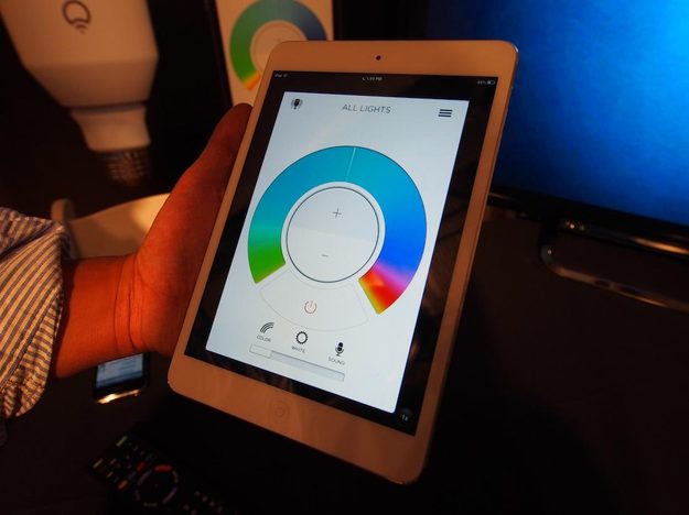 LIFX app menu