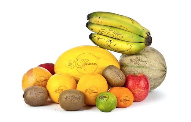 Laser Food cut fruits