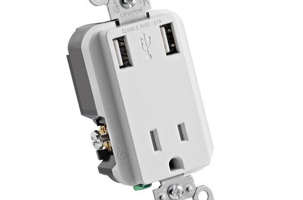 Leviton USB charger