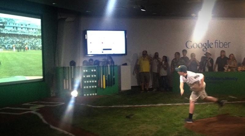 13 year old boy throws baseballs first tele robotic pitch nick legrande