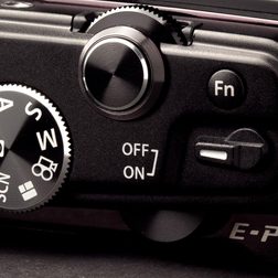 Olympus PEN E P5 top controls macro