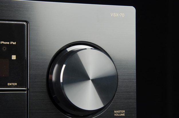 Pioneer VSX 70 AV receiver review volume dial