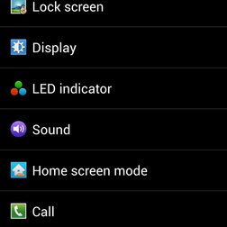 Samsung Galaxy S4 Active review screenshot personalization settings