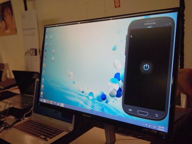 Samsung SideSync_start screen