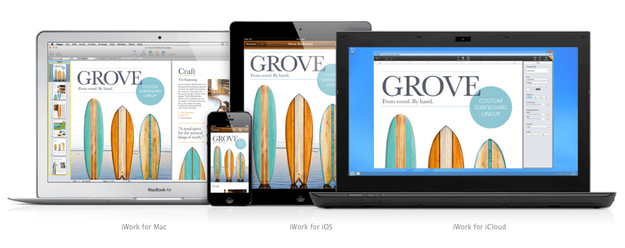 iwork for icloud