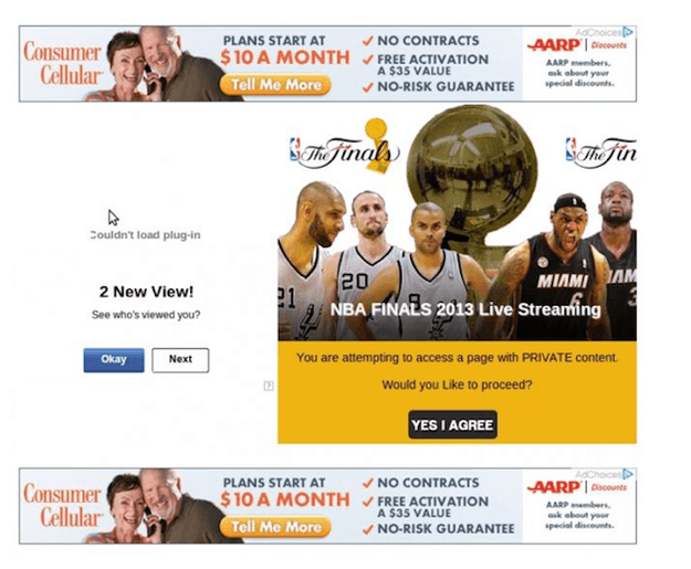 NBA Facebook Scam