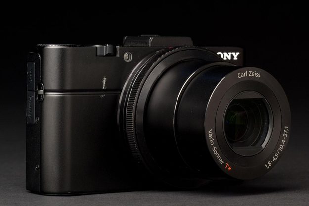Sony Cyber shot RX100 II front zoom angle