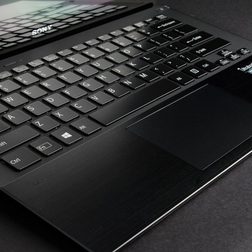 Sony Vaio Pro 13 keyboard angle