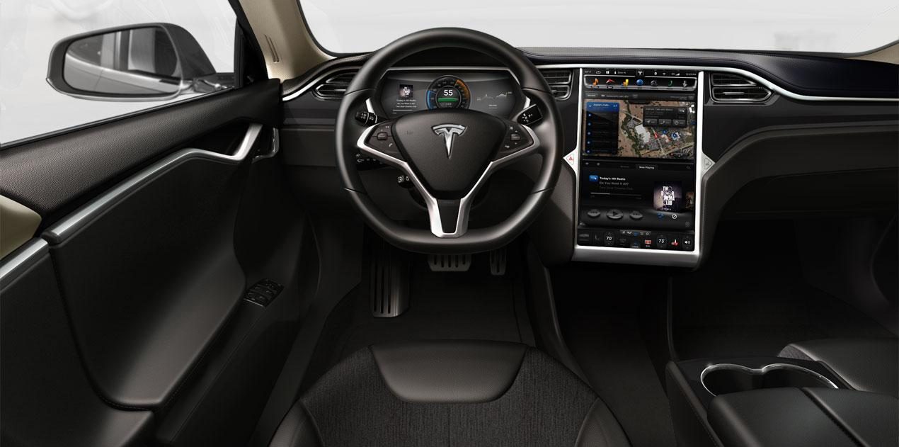 Tesla Model S Performance interior front