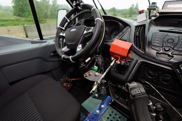 Transit Robotic Testing interior